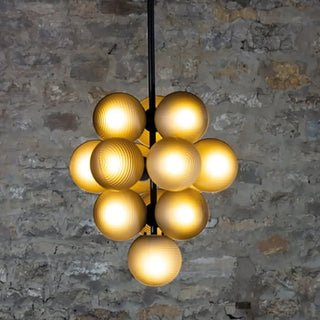SOLOTY Contemporary Cluster Glass Balls Ceiling Light – view 4