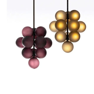 SOLOTY Contemporary Cluster Glass Balls Ceiling Light – view 9
