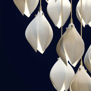 FEUBLE White Shells Bohemian Chic Ceiling Light – view 3