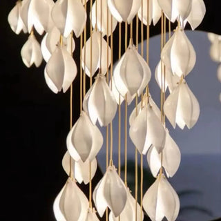 FEUBLE White Shells Bohemian Chic Ceiling Light – view 4
