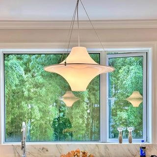 DOKOPOL Fluid Curves White Soft Ambiance Ceiling Light – view 4