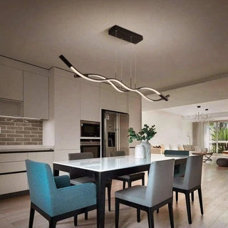 Modern kitchen pendant ceiling lamp, designer adjustable dimmable hanging light