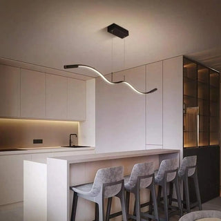 Designer kitchen pendant light, modern adjustable dimmable hanging ceiling lamp