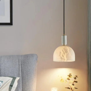 REVERE Copper Marble Minimalist Pendant – view 2