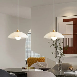 REVERE Copper Marble Minimalist Pendant – view 11