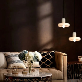 REVERE Copper Marble Minimalist Pendant – view 10