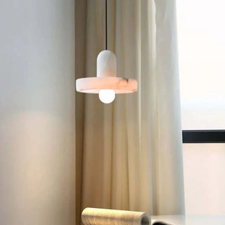 REVERE Copper Marble Minimalist Pendant – view 1