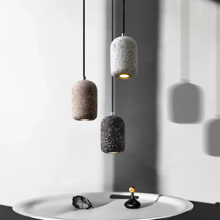 CYDE Cylinder Concrete Terrazzo Industrial Ceiling Light – view 4