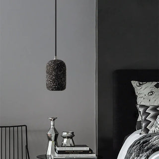 CYDE Cylinder Concrete Terrazzo Industrial Ceiling Light – view 1
