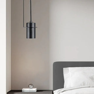 DOUBET Minimalist Modern Cylindrical Black Ceiling Light – view 1