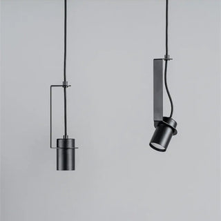DOUBET Minimalist Modern Cylindrical Black Ceiling Light – view 9