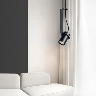 DOUBET Minimalist Modern Cylindrical Black Ceiling Light – view 5