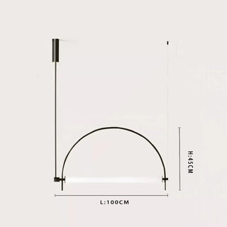 Black geometric pendant light, decorative gold finish ceiling hanging fixture