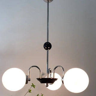 LISERET Decorative Gilded Globe Vintage Ceiling Light – view 1