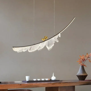DOPOIRY Modern Decorative Feather High-End Ceiling Light – view 4