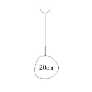 Designer warm ambient pendant, gold acrylic modern ceiling hanging fixture