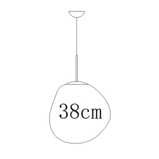Suspension en acrylique doré – Luminaire suspendu de designer moderne avec éclairage d'ambiance chaud