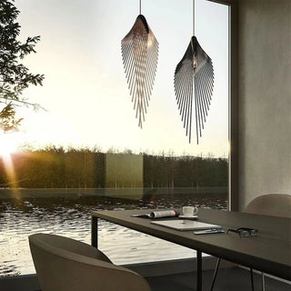 NOGAY Winged Metal Black Gold Modern Elegant Ceiling Light – view 1