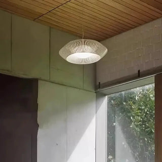 BIAJOUR Modern Openwork Wood Dining Room Ceiling Light – view 5