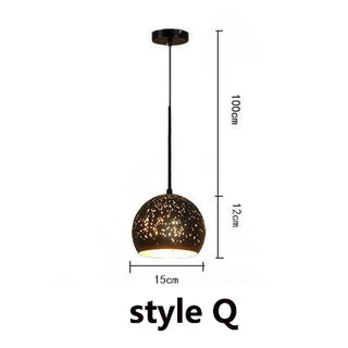 Suspension Noir Mat – Luminaire Artistique Avec Accents Dorés | Suspension Moderne