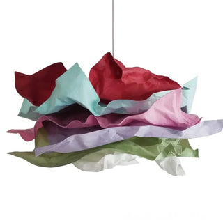 PERPA Artistic Crumpled Multicolor Paper Pendant – view 5