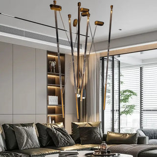 IMOTE Artistic LED Luminescent Rods Ceiling Light – view 1