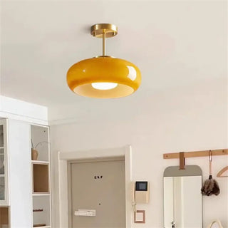 LONGA Contemporary Rounded Form Ceiling Light – view 1