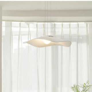 Suspension en tissu blanc – Suspension moderne en métal avec diffuseur doux
