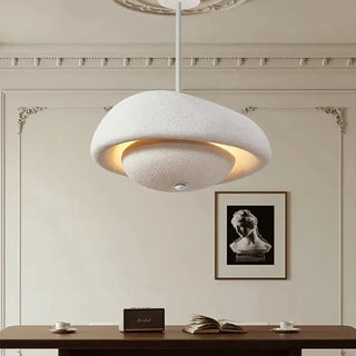 MIADRI White Luminous Halo Minimalist Ceiling Light – view 5