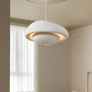 MIADRI White Luminous Halo Minimalist Ceiling Light – view 1