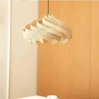 GENESE Elegant Soft Wood Ceiling Light – view 13