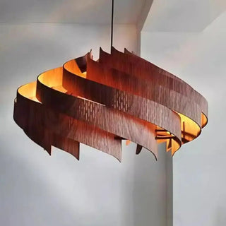 GENESE Elegant Soft Wood Ceiling Light – view 10