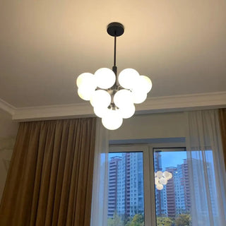 BOLUE Contemporary Luminous Globes Cluster Ceiling Light – view 4