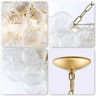 FLUIGOTI Glass Balls Design Ceiling Light – view 5