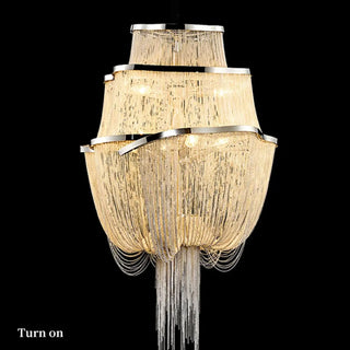 GAROPO Golden Chain Luxury Ceiling Light – view 3
