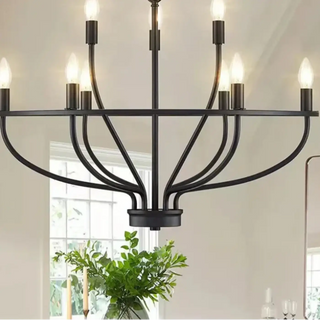 CIRFLA Circular Golden Flame-Style Lights Ceiling Light – view 2
