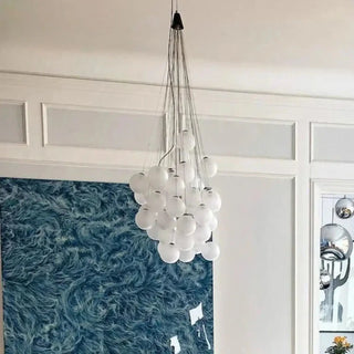 LAVIAL Contemporary Glass Globe Ceiling Light – view 6