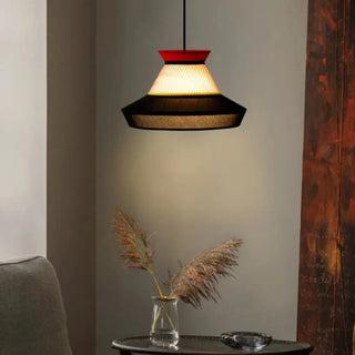 LOCORITE Contemporary Fabric and Metal Ceiling Light – view 2