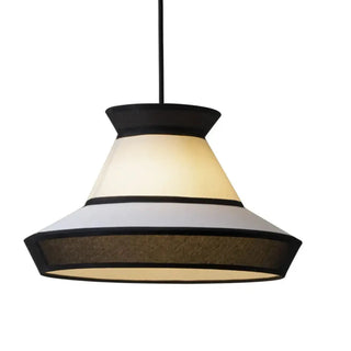 LOCORITE Contemporary Fabric and Metal Ceiling Light – view 5