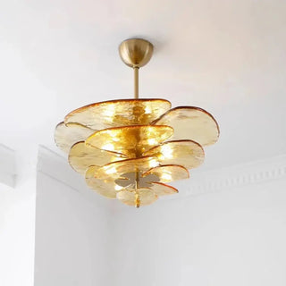 MARBERTE Contemporary Artistic Glass Ceiling Light – view 5