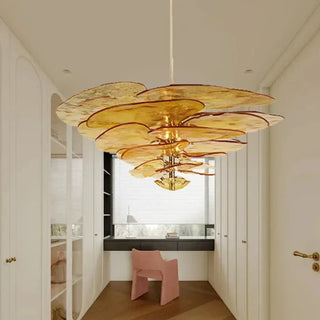 MARBERTE Contemporary Artistic Glass Ceiling Light – view 1