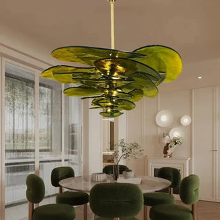 MARBERTE Contemporary Artistic Glass Ceiling Light – view 4