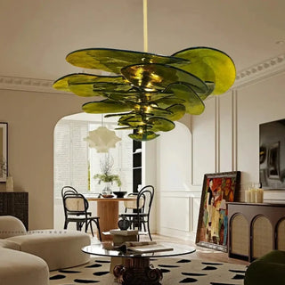MARBERTE Contemporary Artistic Glass Ceiling Light – view 2