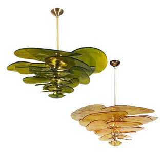 MARBERTE Contemporary Artistic Glass Ceiling Light – view 6