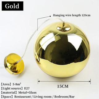 DURIXE Contemporary Gilded Glass Ceiling Light – view 7