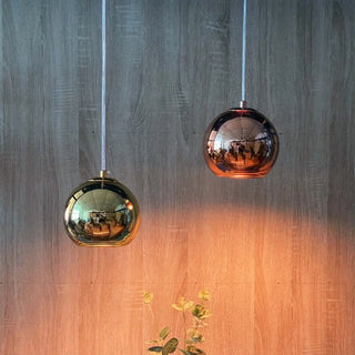 DURIXE Contemporary Gilded Glass Ceiling Light – view 1