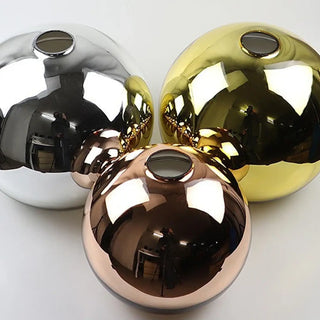 DURIXE Contemporary Gilded Glass Ceiling Light – view 6