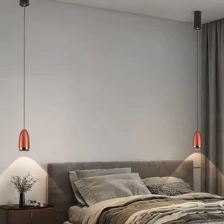 CODRILY Cylindrical Modern Colorful with Gilded Interior Ceiling Light – view 5