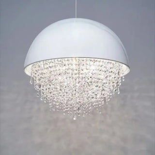 LOUSSA Crystal Half-Sphere Dazzling Ceiling Light – view 1