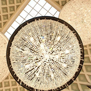 LOUSSA Crystal Half-Sphere Dazzling Ceiling Light – view 8